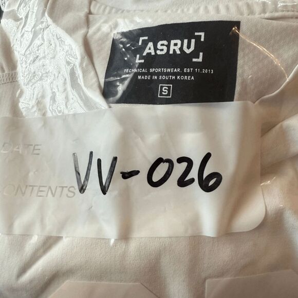 ASRV Men's Train Lite Athletic Training Performance Short Sleeve Top Gray Small - Picture 7 of 7